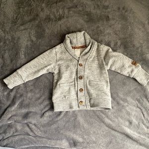 Boys button up sweater